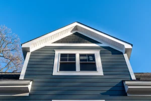 A newly installed double-hung residential window being repaired or replaced. | You First Home Services